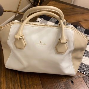 White Kate Spade satchel - NEW